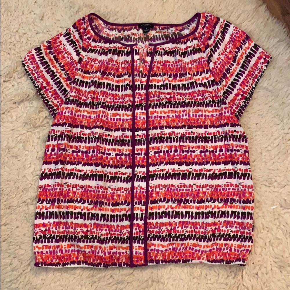 Spring blouse, happy Happy